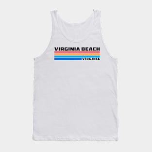 Virginia Beach Virginia Atlantic Ocean Vacation Tank Top